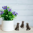 thumbnail image 6 of Decorative Feet for Planters 3Pcs Pot Feet, Flower Pot Feet, Mini Animal Shape Resin Risers for Pots - Dog, Cat Decorative Pot Feet (Dog), 6 of 6