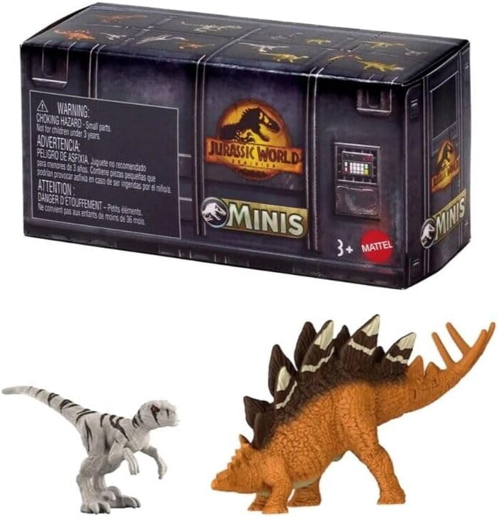 Jurassic World Dominion Mystery Mini Figures 5 Pack Bundle