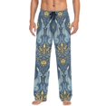 thumbnail image 7 of FORMRS Mens Pajama Pants with Pockets Cotton Sleepwear Lounge Bottoms Sizes S-2XL, Yellow Forest Pattern, 7 of 7