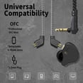 thumbnail image 4 of Auriculares YINYOO CCZ Melody, monitores intraurales IEM HiFi Bass, 4 of 9