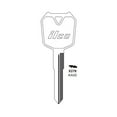 thumbnail image 3 of ILCO X278 Replacement Key Blank for Kawasaki & Triumph Motorcycle - KA33 (10 Pack), 3 of 6