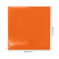 thumbnail image 2 of Almohadilla de enfriamiento para asiento de motocicleta cojín suave almohadilla de gel para asiento DIY (naranja 35x35 cm), 2 of 9