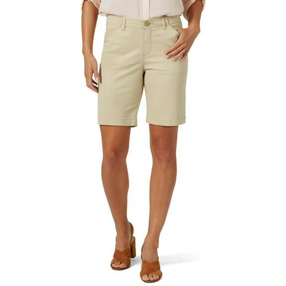 Lee Women's Midrise 9" Chino Short