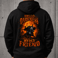 thumbnail image 4 of Custom Year Generation X 1965-1980 Hello Darkness My Old Friend Halloween Rider Hoodie Gift, 4 of 6
