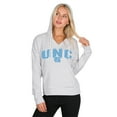 thumbnail image 2 of Men's Concepts Sport  White/Gray North Carolina Tar Heels French Terry Striped V-Neck Pullover Hoodie, 2 of 4