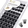 thumbnail image 3 of Lash Clusters B06 Extensiones de pestañas DIY 72 grupos de pestañas CD Curl B&Q pestañas Wispy Volume Lashes grupo individual DIY en casa (B06,D-8-16MIX), 3 of 4