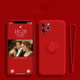 thumbnail image 1 of Funda de silicona líquida con anillo para Samsung Galaxy, funda de lujo con soporte magnético para Samsung Galaxy A22, A32, A52, A72, A12, A50, A70, S10, S9, S8 Plus, Note 10, 9, 1 of 4