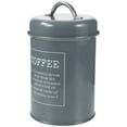 thumbnail image 3 of Handled Kitchen Canister Kitchen Decoration with Lid Coffee Tea Sugar Metal Container, 3 of 9