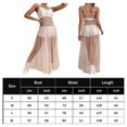 thumbnail image 3 of Vestido De Playa De Mujer Vestido largo sexy Fairy Dot Mesh Bikini Set Backless Party Clubwear (Rosa L) Cgtredaw Para estrenar, 3 of 6