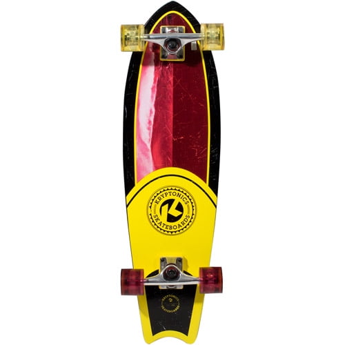 Kryptonics 32" Mini Longboard Complete Skateboard
