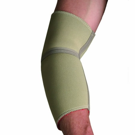 Elbow Support, Beige, Large, Helps in the treatment of tennis and golfer's elbow By