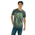 thumbnail image 2 of Godzilla Oversized Godzilla & Kanji Crew Neck Short Sleeve Men's Black T-shirt-XL, 2 of 3