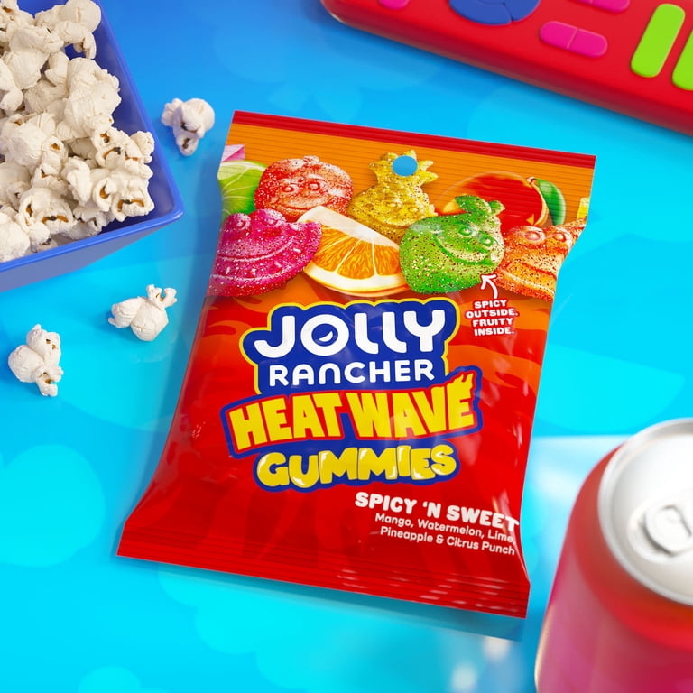 JOLLY RANCHER Heat Wave Gummies Spicy 'n Sweet Assorted Fruit
