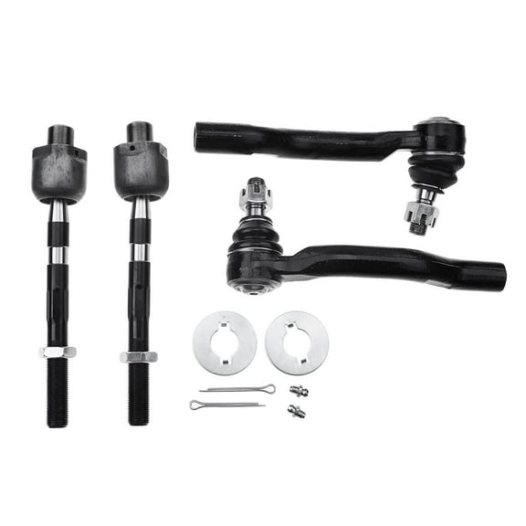 A-Premium 4Pcs Inner Outer Tie Rod End Kit Compatible with Nissan Frontier 2005-2019 Pathfinder 2005-2012 Xterra 2005-2015