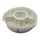 thumbnail image 1 of Plato de ensalada de frutos secos Bandeja para servir aperitivos Contenedor para servir Organizador Snack S, 1 of 9