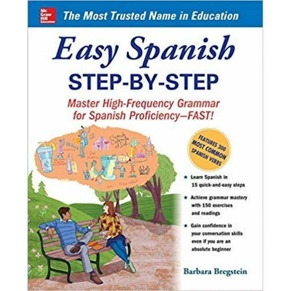 Easy Spanish Step-By-Step 1st Edition [Spiral-bound]