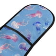 thumbnail image 2 of Dailycode Double Sided Oven Mitt with Loop Heat Resistant Kitchen Long Potholders 7" x 35" Beautiful Cute Jellyfish, 2 of 6