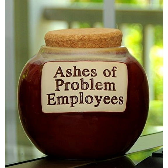Tumbleweed 'Ashes of Problem Employees' Money Jar