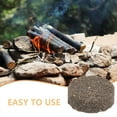 thumbnail image 2 of HERFIER 20Pcs Wood Kindling Blocks Burning Firelighters Fires Starting Tool Survival Wood Firelighters for Outdoor 1.18x1.18x0.39in, 2 of 9