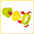 thumbnail image 3 of Recambios de crayón READY 2 LEARN Easy Grip, 6 colores, más de 18 m, no tóxicos, 3 of 7