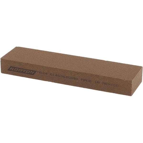 Norton 61463685590 Aluminum Oxide Sharpening Stone, 4" L x 1" W x 1/2