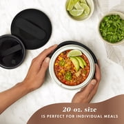 Crock-Pot Lunch Crock Food Warmer 20 oz, Black Licorice