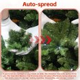 thumbnail image 4 of 7FT Prelit Christmas Tree with 340 RGB LED Lights & Easy Power Setup, 2126 PE/PVC Tips, 50 Functions - Multicolor Artificial Holiday Tree for Home, Party, or Living Room Decor, 4 of 13