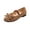 Brown, variant on Willtoo Women Polka Dot Bow Mary Jane Flats Round Toe Elastic Strap Slip On Canvas Shoes Lightweight Soft Sole Casual Ballet Flats