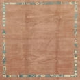 thumbnail image 1 of Ahgly Company Indoor Square Abstract Orange Abstract Area Rugs, 7' Square, 1 of 6