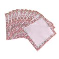 thumbnail image 4 of 10 pañuelos de algodón para mujer, bandanas suaves y absorbentes de estilo vintage. rosa, 4 of 9