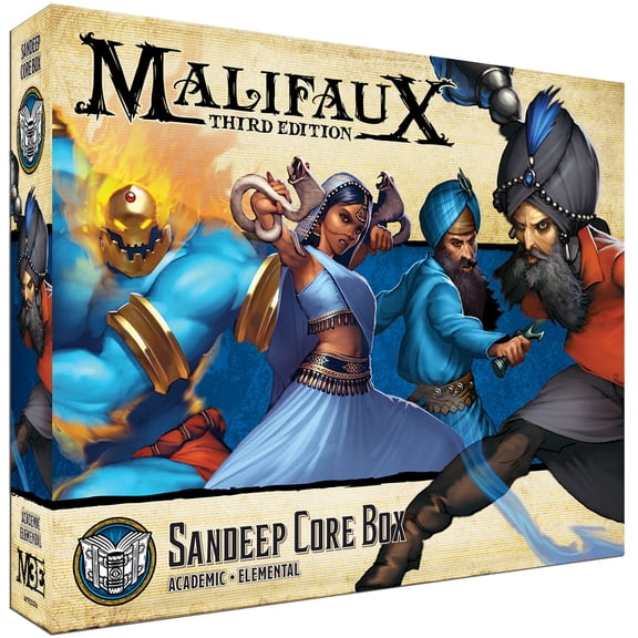 Malifaux Third Edition Sandeep Core Box