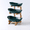Green, variant on 3-Tier Fruit Bowl with Stand, Plastic Fruit Bowls with Bamboo Stand, 3-Tier Fruit Serving Tray Set, Large Fruit Basket for Kitchen, Oval Serving Bowls with Wood Rack for Desserts, Sushi, Candies