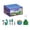 Green, variant on syligr Large Kids Sandbox Toys Set, Big Beach Sand Play Tools for Boys Girls, Outdoor Garden Gardening Kit, Sandcastle Building Toy, Backyard Yard Dirt Digging Activity, Summer Birthday Gift