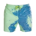 thumbnail image 1 of KAWELL Color Changing Swim Trunks for Men, Boys Quick Dry Sports Shorts, Summer Temperature Color Changing Swim Trunks, 1 of 4