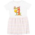thumbnail image 3 of Inktastic I'm O-fish-ally Four Cute Puffer Fish Fourth Birthday Girls Toddler Dress, 3 of 5