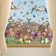 thumbnail image 3 of Calcomanías de primavera para ventanas, calcomanías de flores de mariposa para ventanas de vidrio, decoraciones de calcomanías de primavera para ventanas (2 piezas), 3 of 5