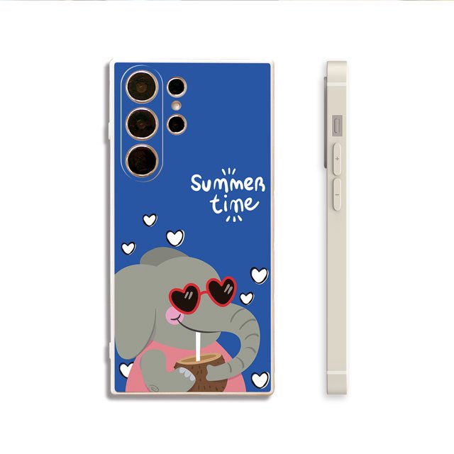 Agregue un toque de diversión a su iPhone con nuestra creativa y minimalista funda de TPU con estampado de dibujos animados: ¡manténgase a la moda y protegido!