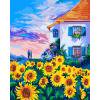 Cuadros Decorativos Kit de pintura al óleo de flores por números DIY decoración del hogar regalo arte de pared imagen artesanal Ehuebsd Nuevos Originales