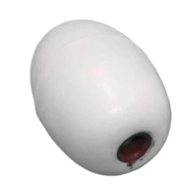 Flotador de ancla para canoa y kayak, bola de cuerda con forma de aceituna, boya de ancla para barco, flotador de agua para actividades acuáticas, Blanco