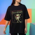 thumbnail image 2 of “First Of All Jesus Thinks I’m A Delight” Frog Unisex T-Shirt – Funny Christian Frog Graphic Tee, Faith Based Retro Shirt for Men Women, 2 of 5