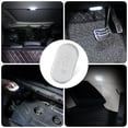 thumbnail image 3 of Injueey Luces de interruptor táctil para coche, luces LED inalámbricas USB para reposabrazos de techo de coche, iluminación Interior Electrónica 2 piezas Luz azul, 3 of 6