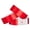 Red, variant on SmartBy 100Pcs Synthetic Paper Wristbands Disposable Waterproof Wrist Strap Event Bands Replacement Wristband Set Identification Bracelets for Amusement Park Nightclubs Bars