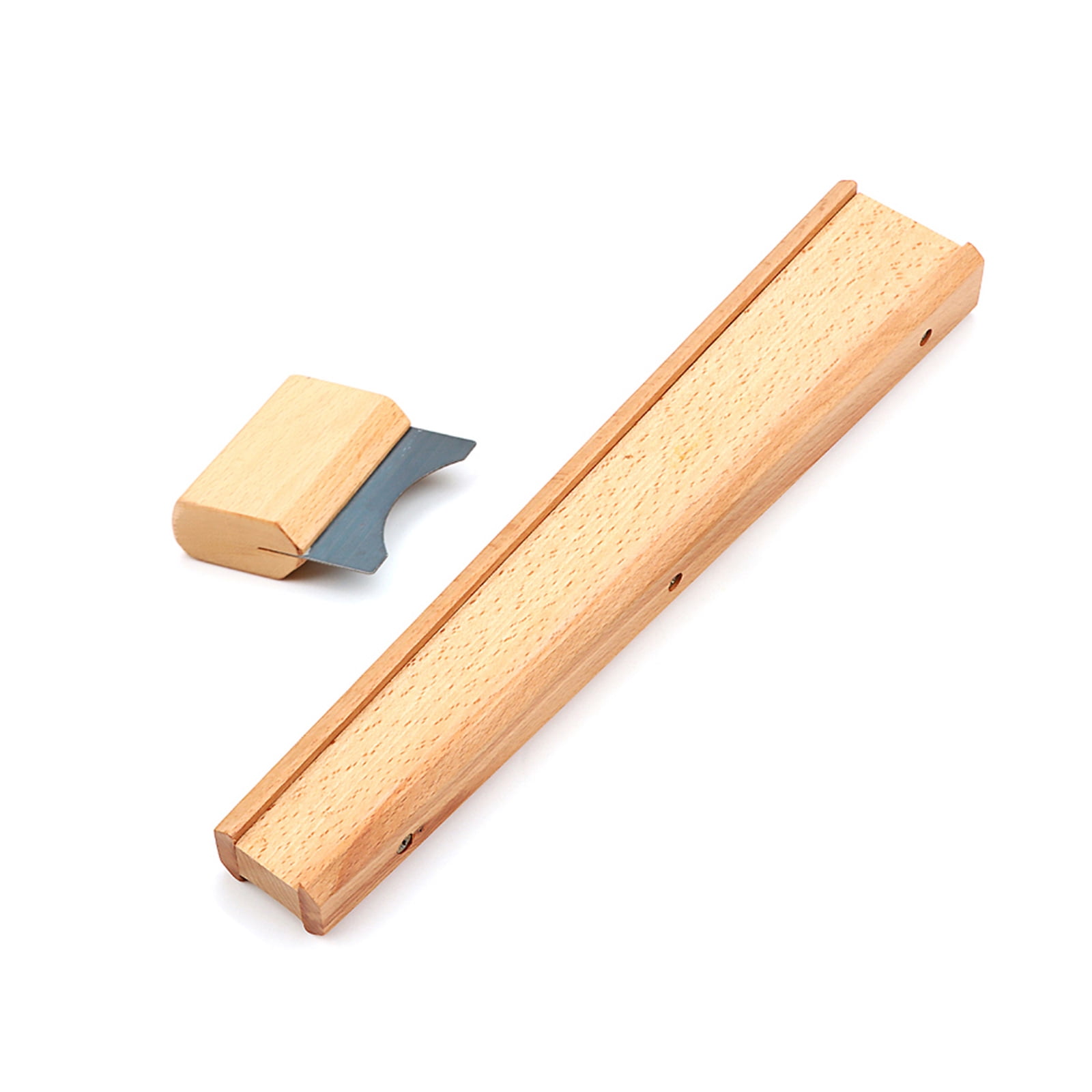 FEAMOS Violin Fretboard Tool Set Wooden Violin Fingerboard Holder Clamp Violin Fingerboard Scraper Violin Making Luthier Tools