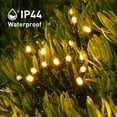 thumbnail image 5 of GooingTop Solar String Lights, 83.5ft 240 LED 8 Modes Outdoor String Lights Waterproof Fairy Tree Lights for Garden, Patio, Fence, Balcony, Outdoors (Warm White), 5 of 6