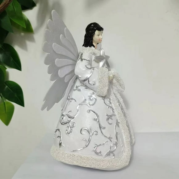 TopLLC Christmas Tree Top Decoration LED Luminous Angel Doll Christmas Tree Top Star on Clearance