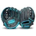 thumbnail image 3 of Guante de béisbol Franklin Sports Shok Sorb Graphite Blue 10.5, 3 of 9