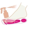 thumbnail image 3 of Almohadillas de bronceado para pies Spray Tan, 60 pares, color rosa, 3 of 7