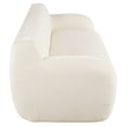 thumbnail image 6 of Harper & Bright Designs Modern Minimalist 3 Seater Sponge Couch, Comfy Floor Sofa for Living Room Apartment, Beige, 6 of 16