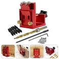thumbnail image 3 of MOVTOTOP 1 Set Pocket Hole Jig Double 15 Degrees Portable Drill Guide Wood Working Tool, 3 of 6