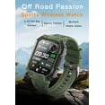 thumbnail image 2 of LAATIKUI F307 smart watch Bluetooth GPS sports mode 2.1-inch fitness exercise tracker, answering/making calls/smart reminders, 2 of 15